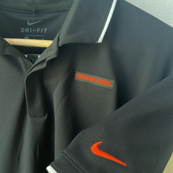 Nike Golf Men’s Oregon State Beavers Performance Dri-Fit Polo Shirt Size Medium - Picture 4 of 10